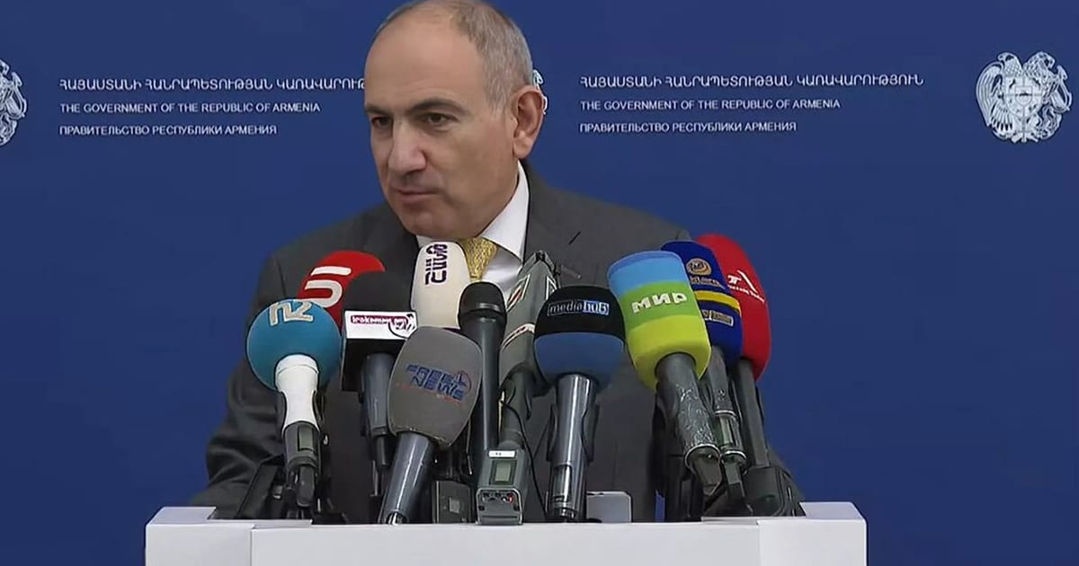 Paşinyan: Ermənistanın baş naziri kimi sülhü institusional reallığa çevirmək mənim missiyamdır