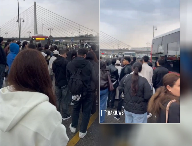 M6 avtobusu gecikməsi: Sərnişinlər dərsə və işə gecikməkdən narazıdır