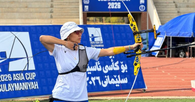 Azərbaycan qadın kamandan oxatma yığması qrafik qızıl medal qazandı: Süleymaniyədə qalibiyyət