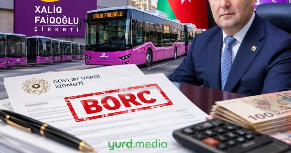 “Xaliq Faiqoğlu” MMC-nin dövlət qarşısında vergi borcu 68,7 min manata çatdı