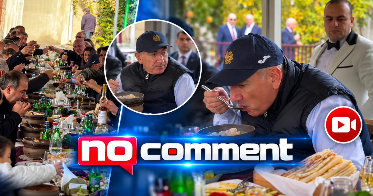 Paşinyanın Xaş Qonaqlığı görüntüləri gündəmə çevrildi